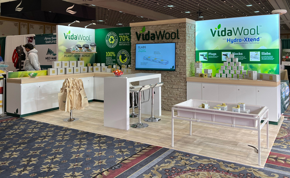 VidaWool Tradeshow Booth